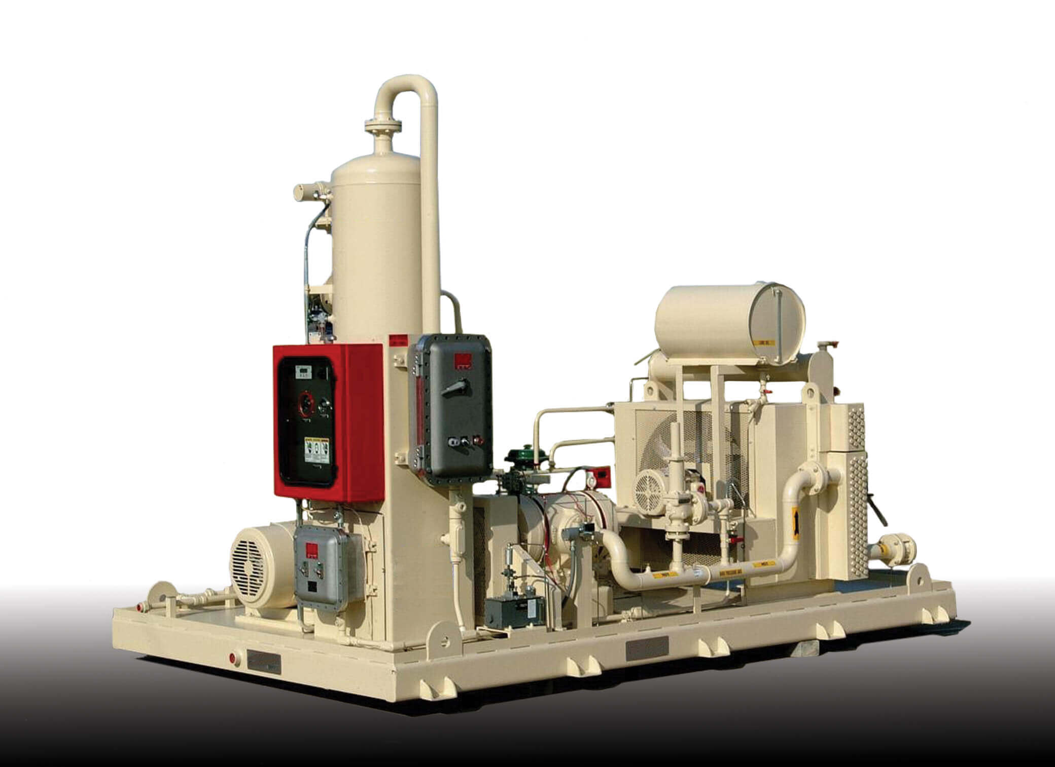 Customizable Single-Stage Rotary Vane Compressor System