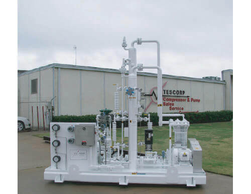Single-Stage Vapor Recovery Compressor